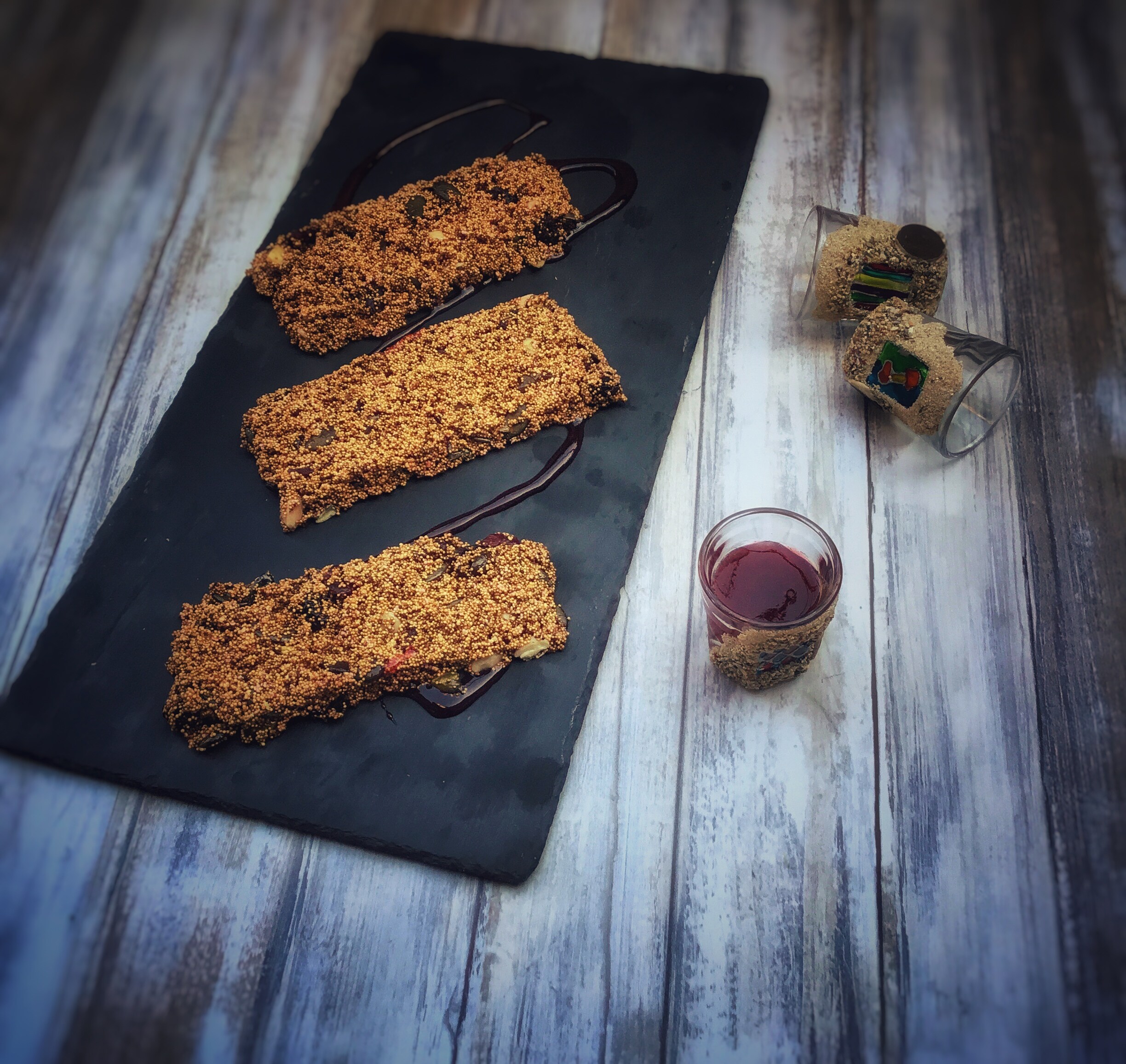 Alegrias con fresas (México)