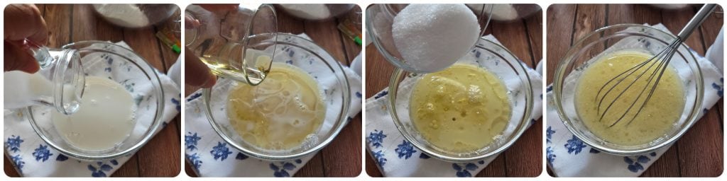 tartaletas con crema y frutos del bosque