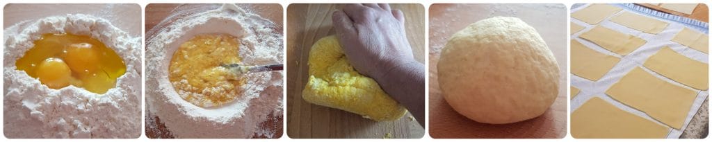 canelones de espinacas y ricotta