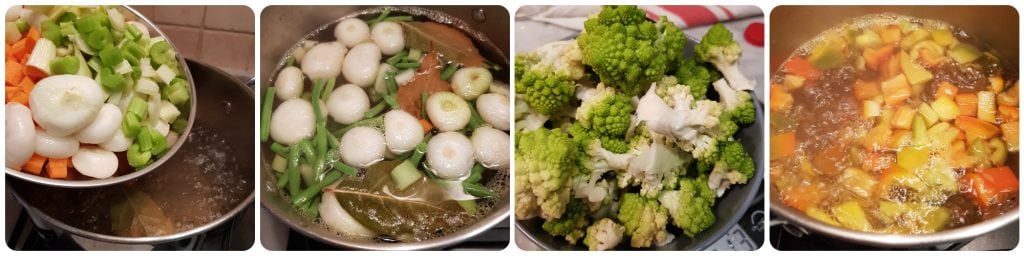 giardinera de verduras en aceite