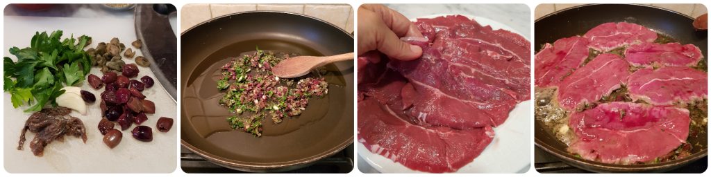 carne a la pizzaiola dos en uno