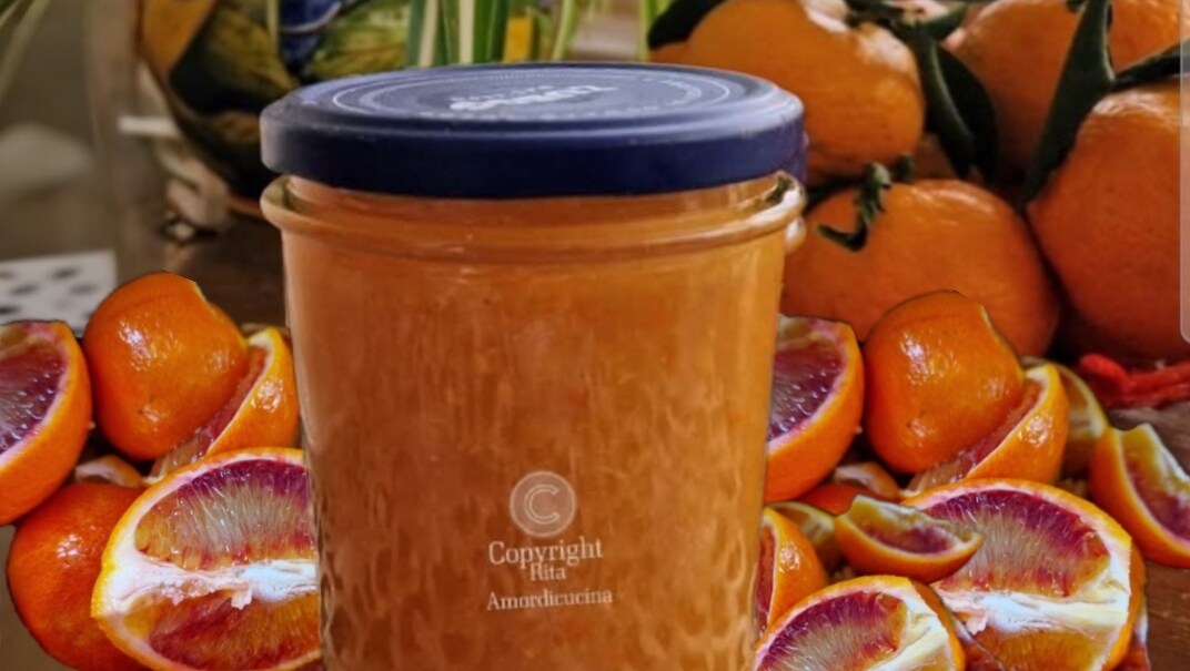 La compota de naranjas sanguinas