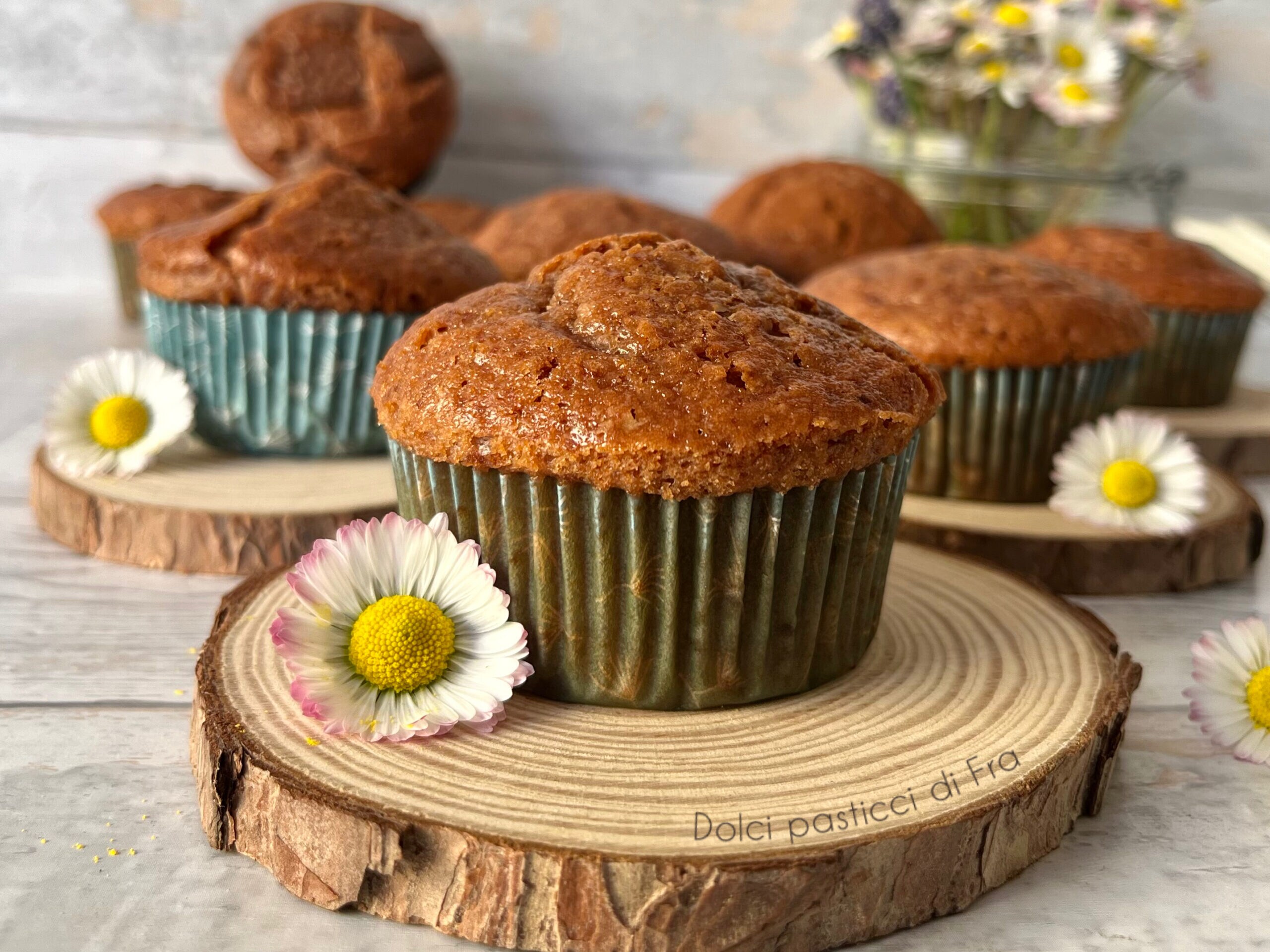 Muffins de Nutella muy esponjosos y sin gluten