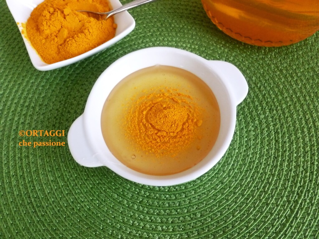 cúrcuma y miel
