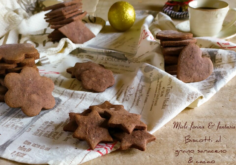 Galletas de trigo sarraceno y cacao
