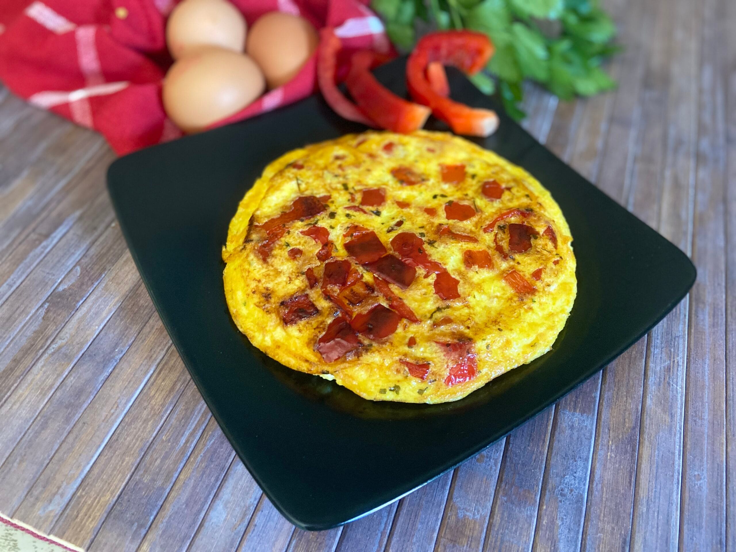 Tortilla de pimientos