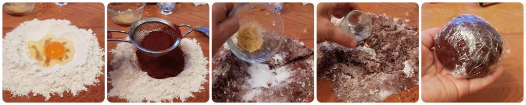 frappe de carnaval bicolor
