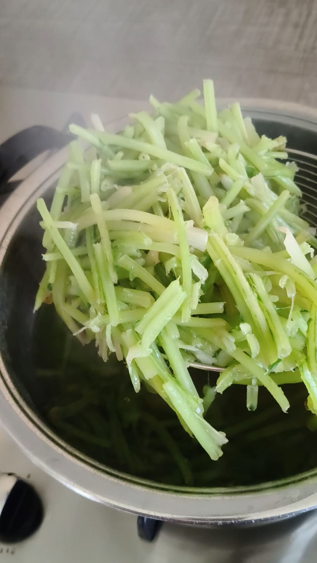 pimientos cocidos en el microondas
