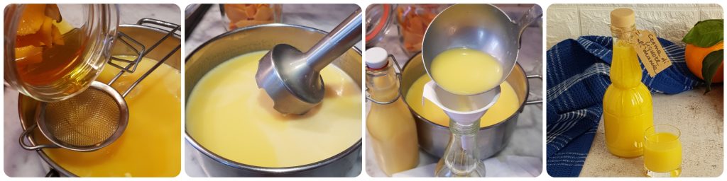 crema de licor de naranja