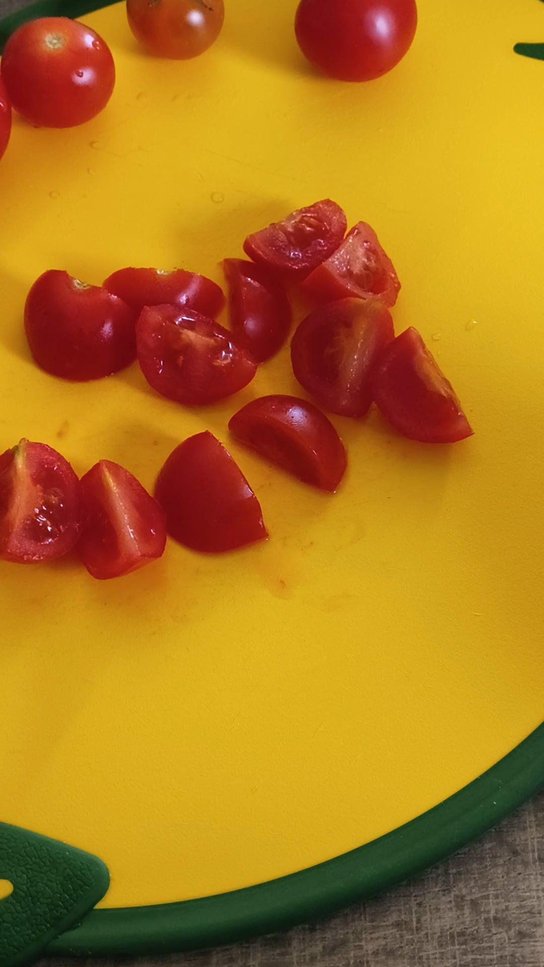 verduras cocidas y crujientes