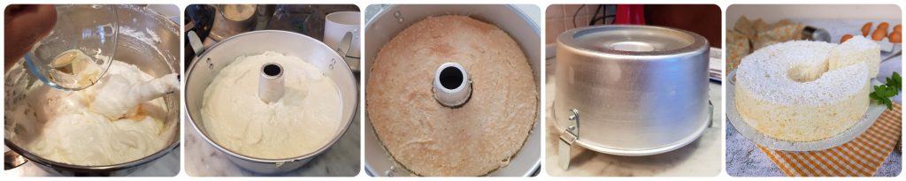 pastel de ángel
