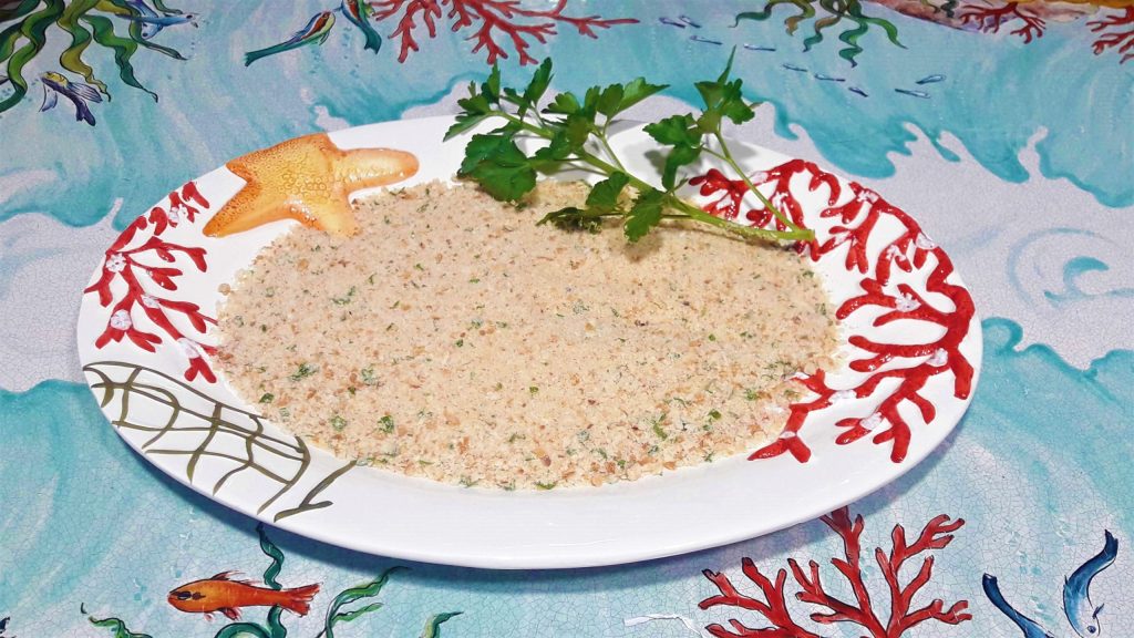 pan rallado al estilo siciliano