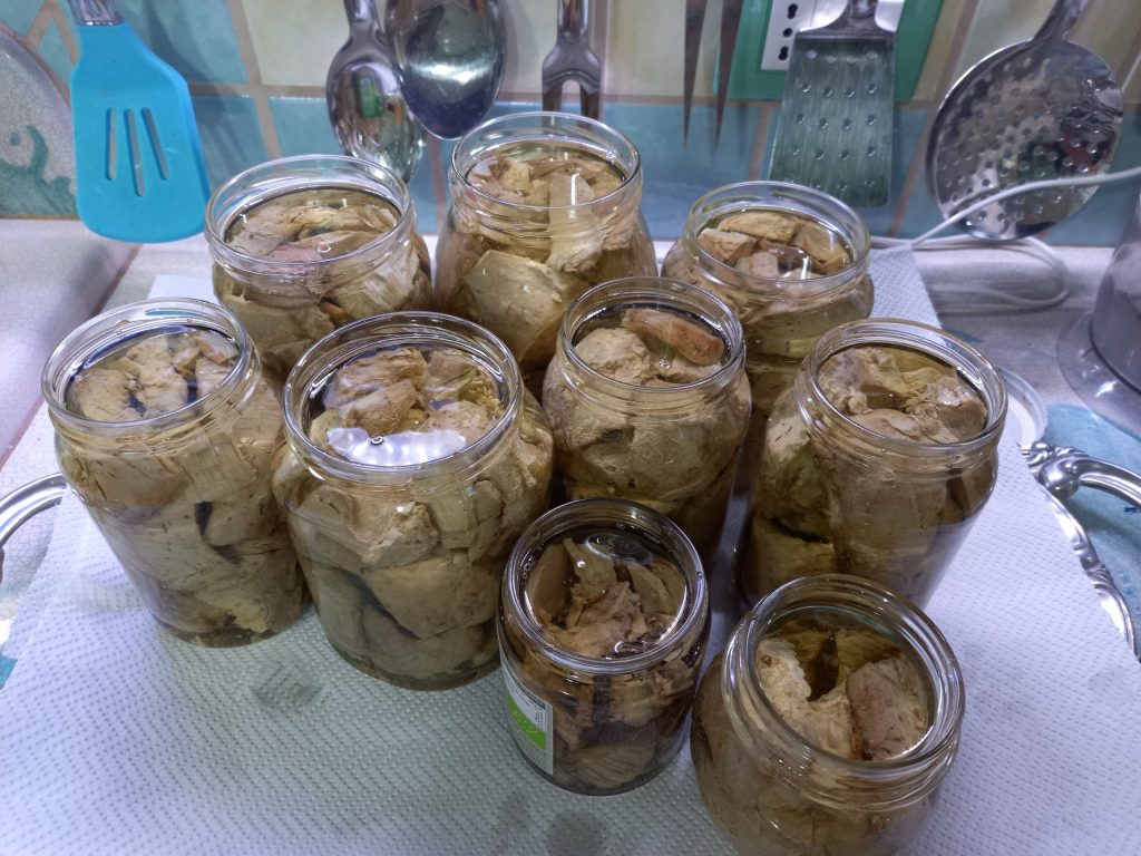 La conserva de atún rojo en aceite