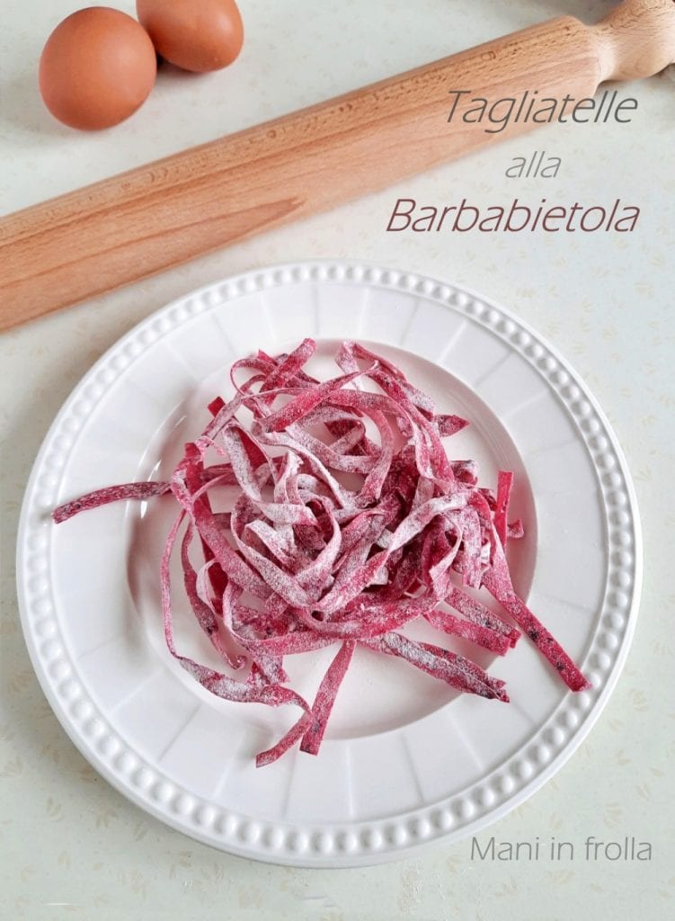 Tagliatelle de remolacha