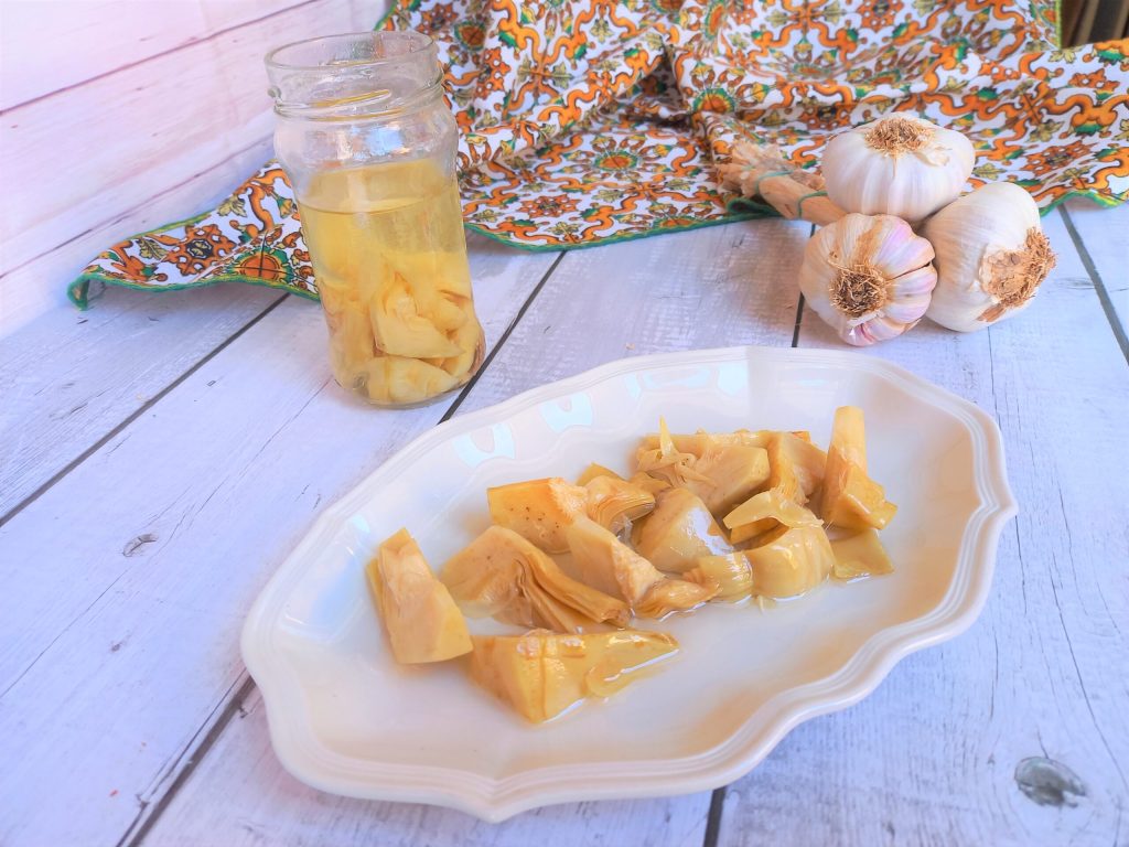 La conserva de alcachofas en aceite de la abuela