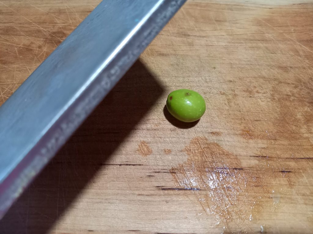 Receta original de las aceitunas machacadas