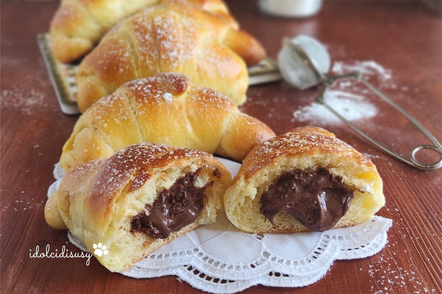 Brioches suaves con masa madre
