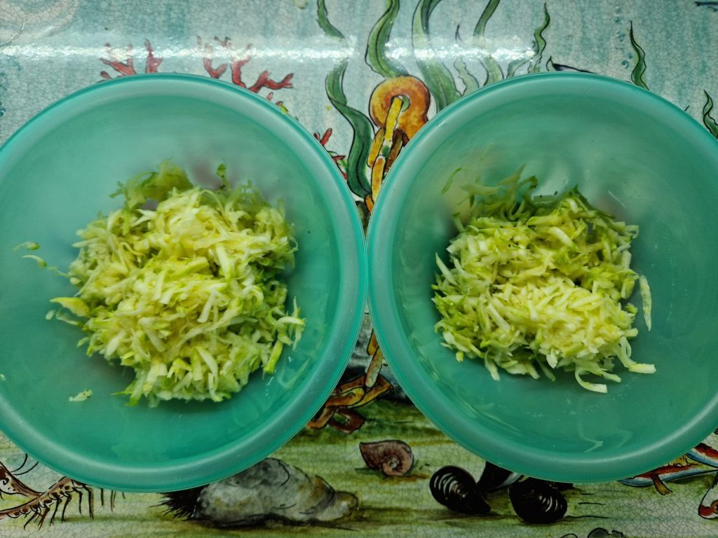 La tarta de queso salada con atún y verduras