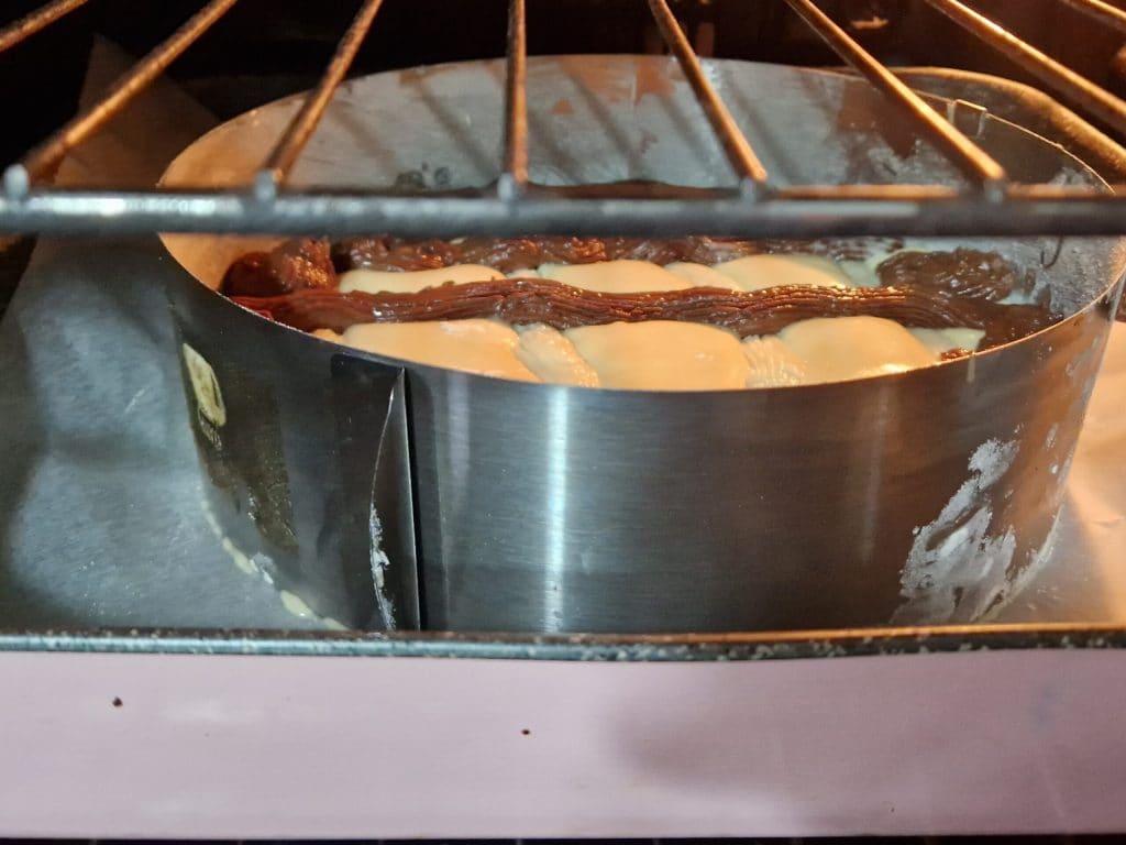 la Tarta Nua bicolor