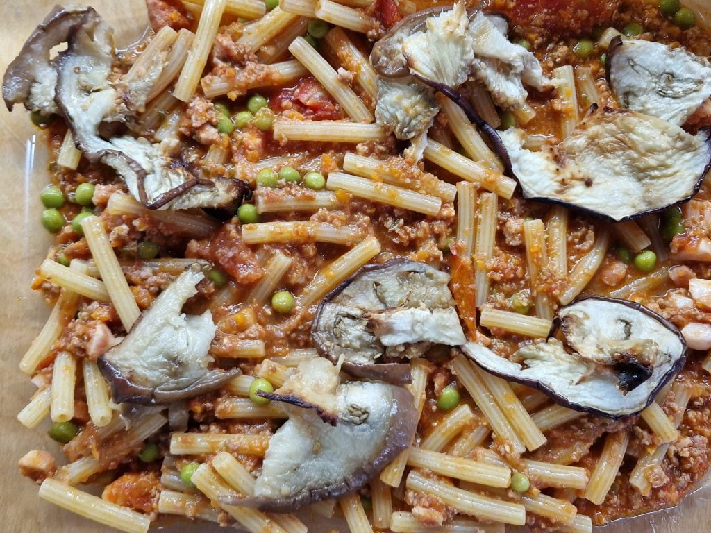 Pasta al horno a la messinesa