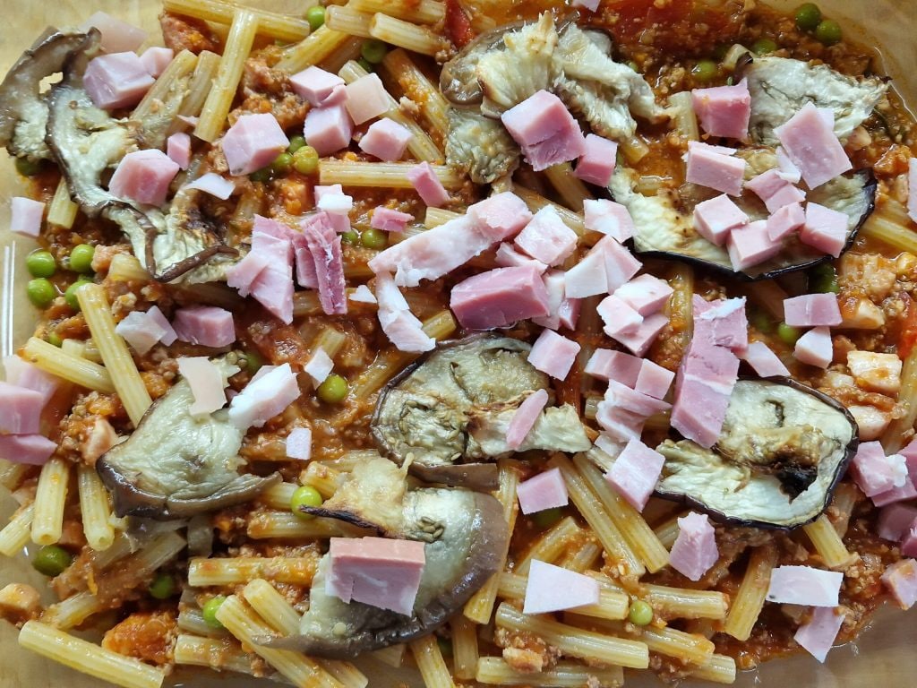 Pasta al horno a la messinesa