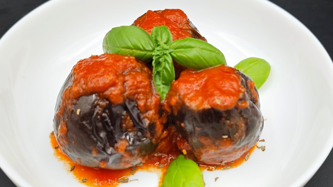 Berenjenas con salsa