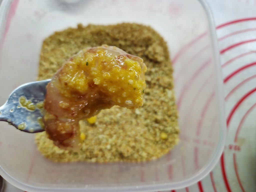 Langostinos en costra a la siciliana