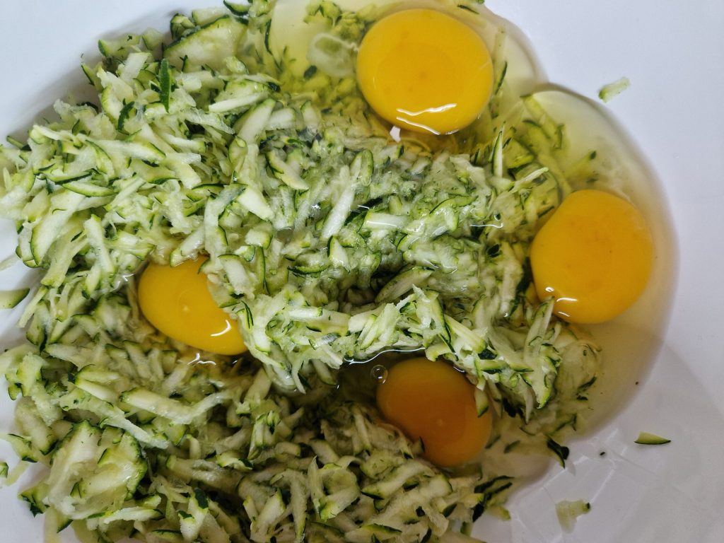 relleno con calabacines