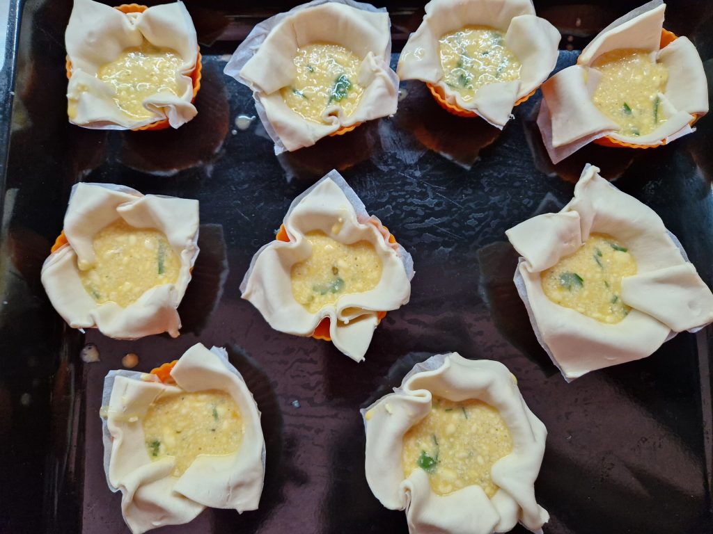 Los cupcakes salados fáciles