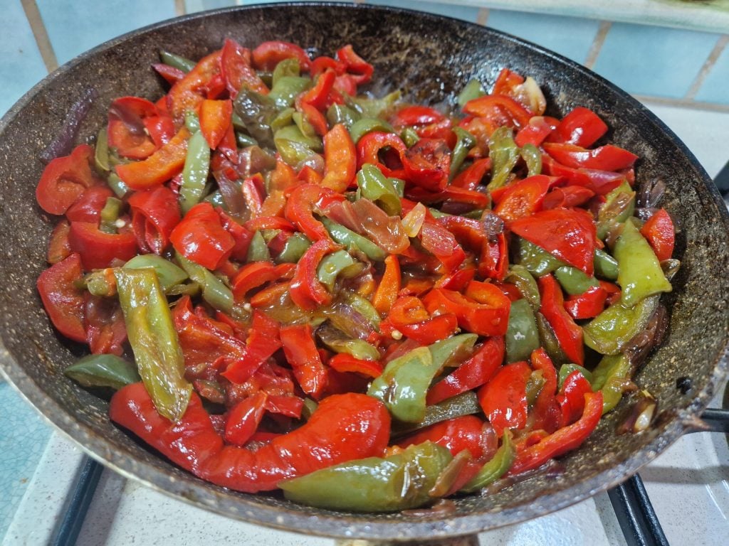 Pimientos agridulces en tarro