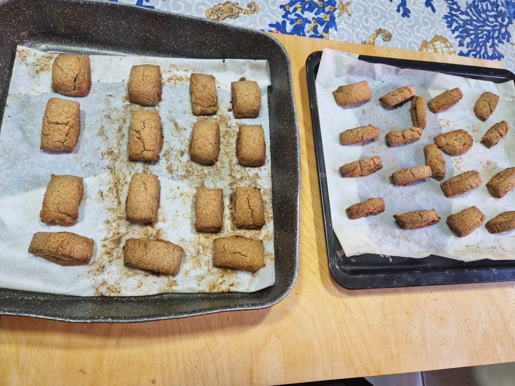 Las galletas settembrini integrales sin azúcar