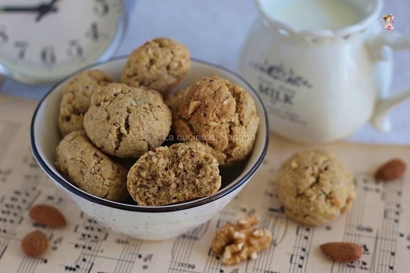 Galletas de avena y frutos secos