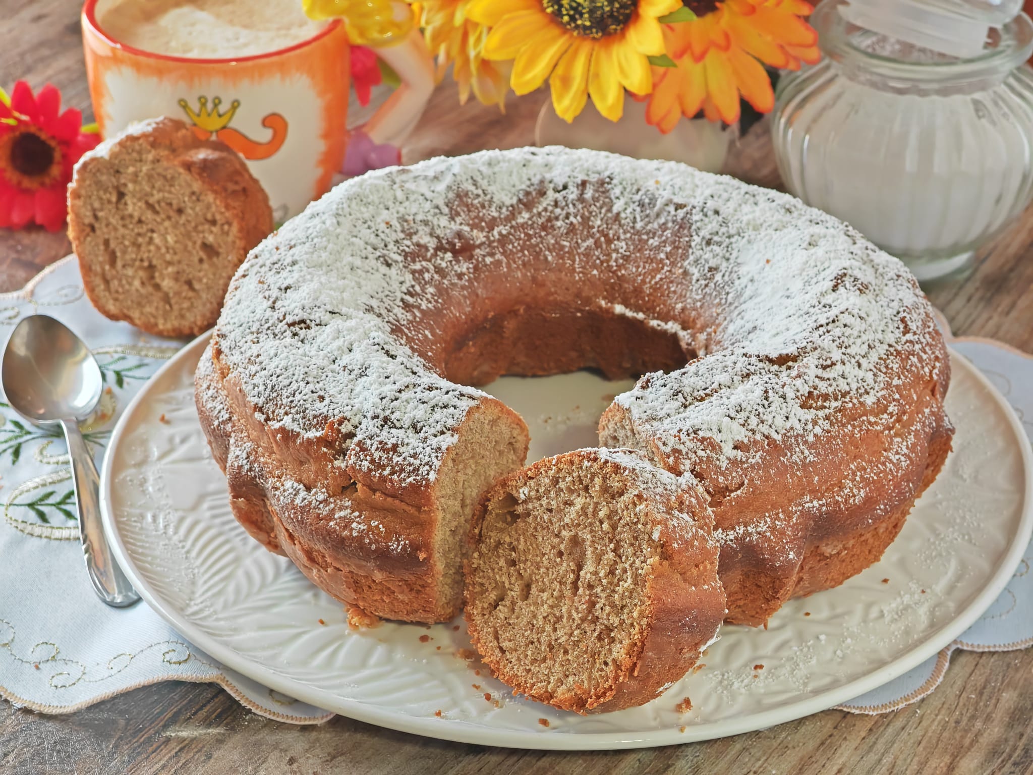 Bizcocho de la abuela al capuchino