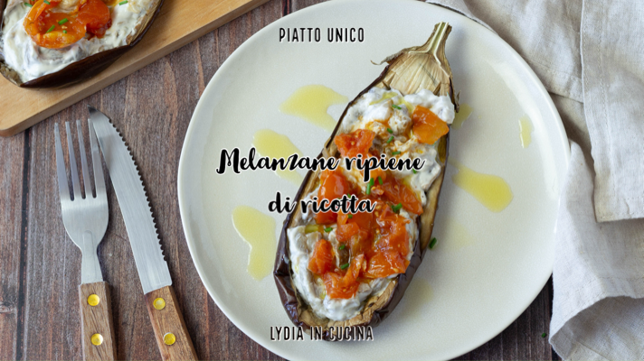 Berenjenas rellenas de ricotta