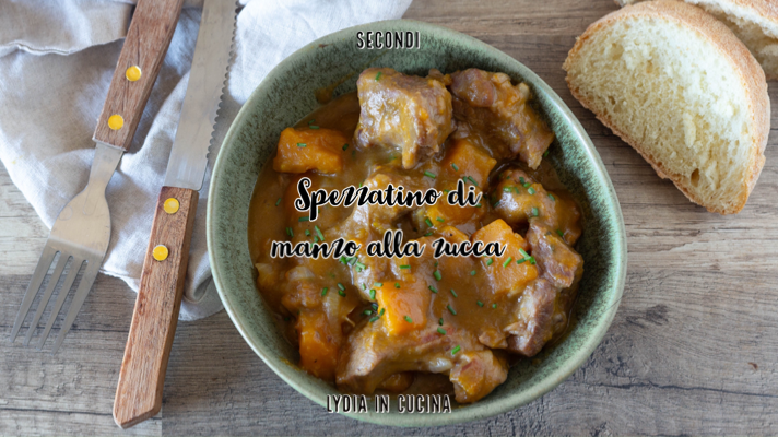 Estofado de ternera con calabaza