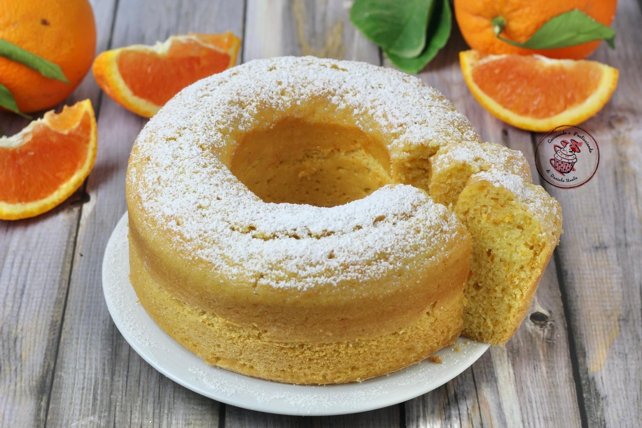 Bizcocho de Agua a la Naranja