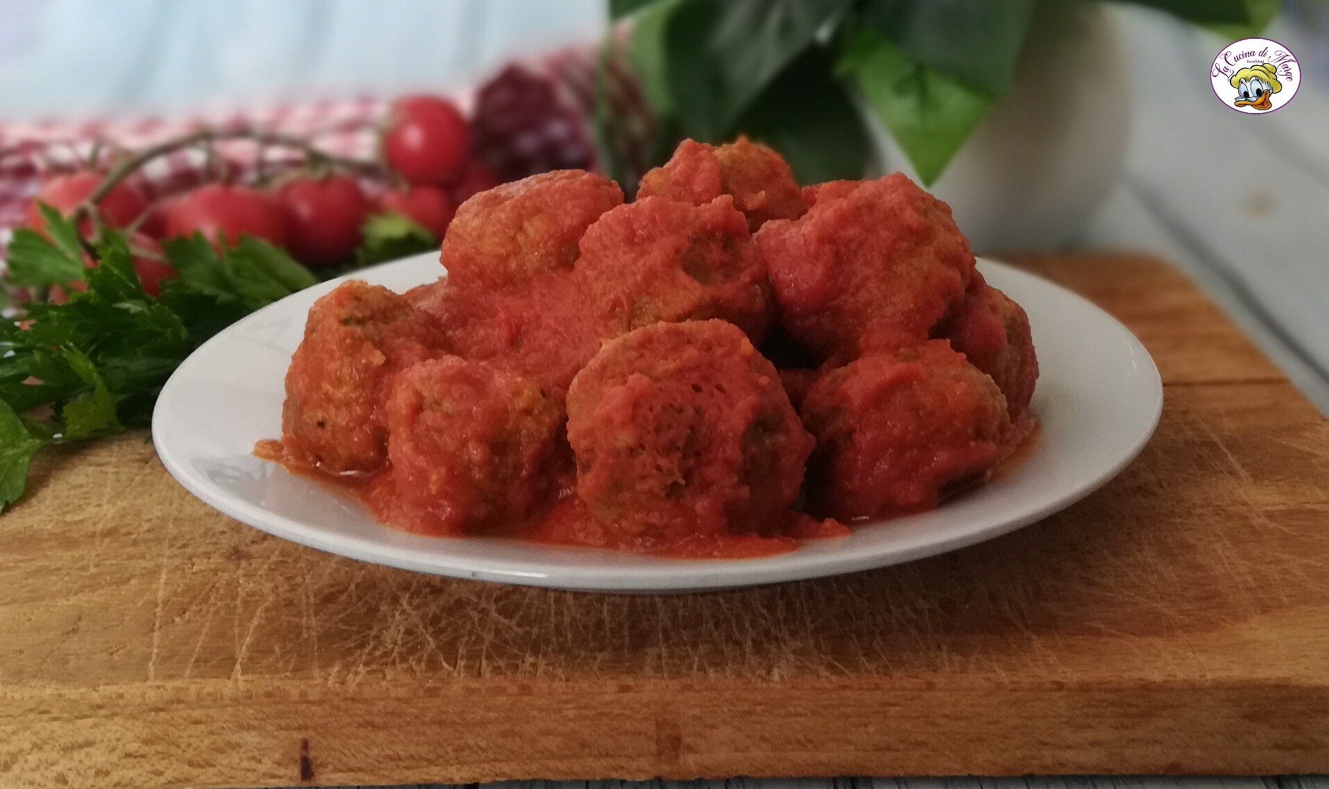 ALBÓNDIGAS de LENTEJAS en SALSA