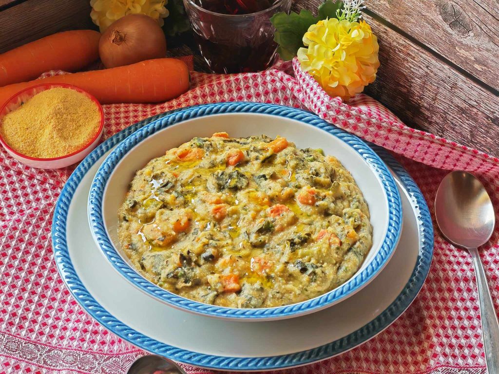 Farinata de col rizada