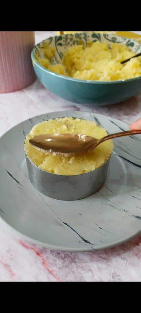 Completamos con una última capa de patatas