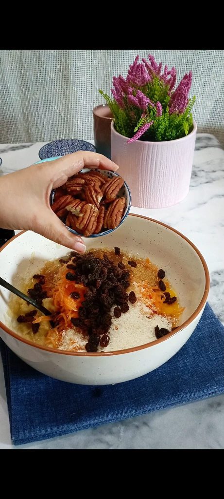 Añadimos poco a poco los demás ingredientes