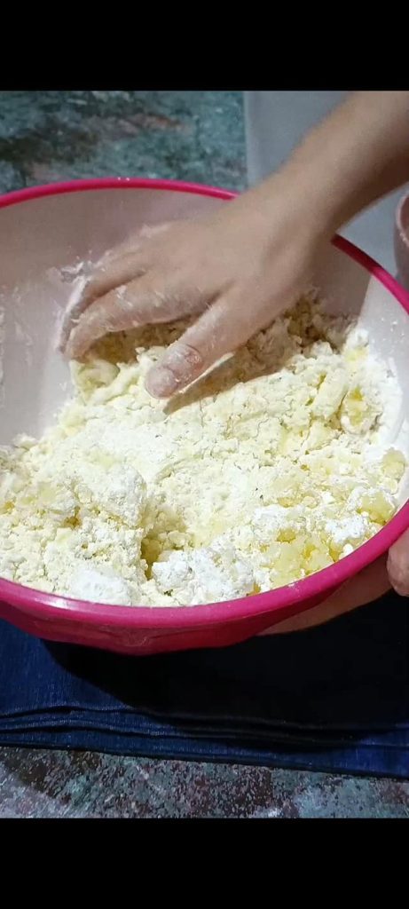 Mezclamos todos los ingredientes