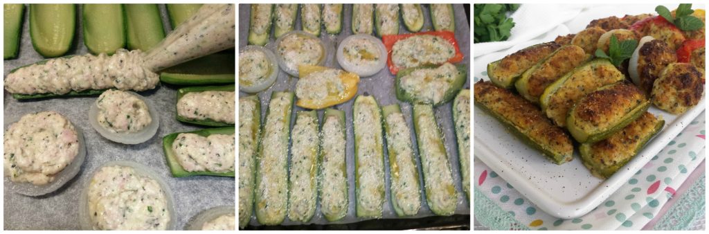 verduras rellenas al horno