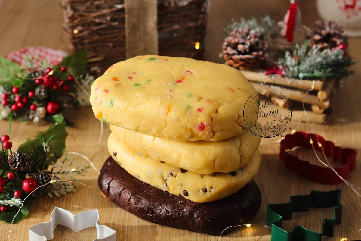 4 Recetas de Masa Quebrada con una Masa Base Única para Galletas de Navidad