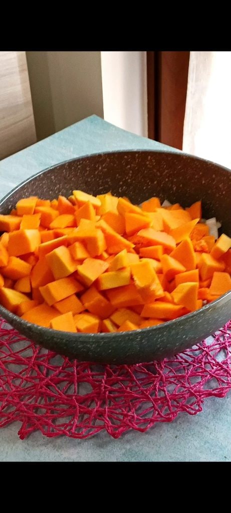 Añadimos la calabaza