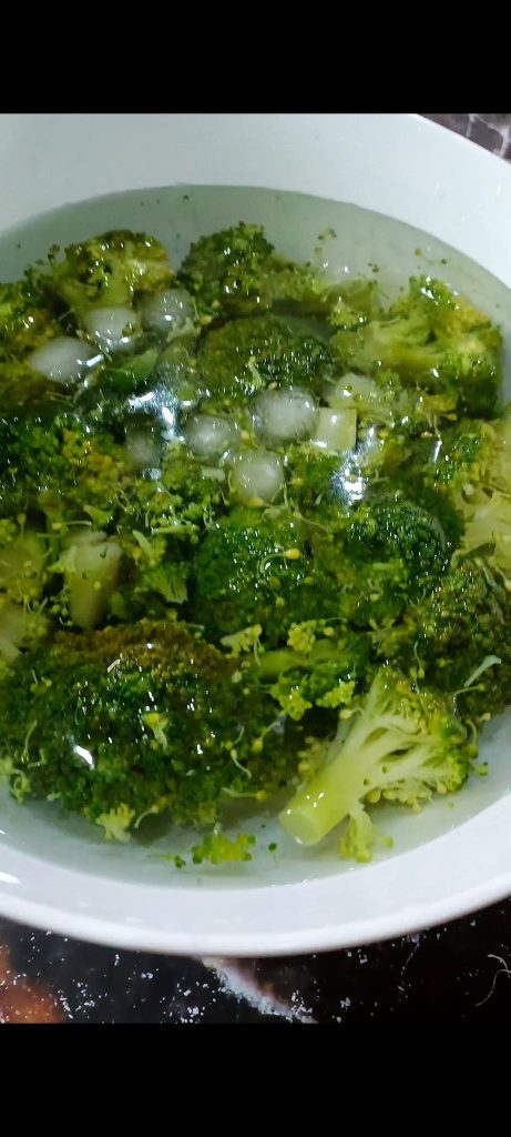 Lo ponemos en agua helada