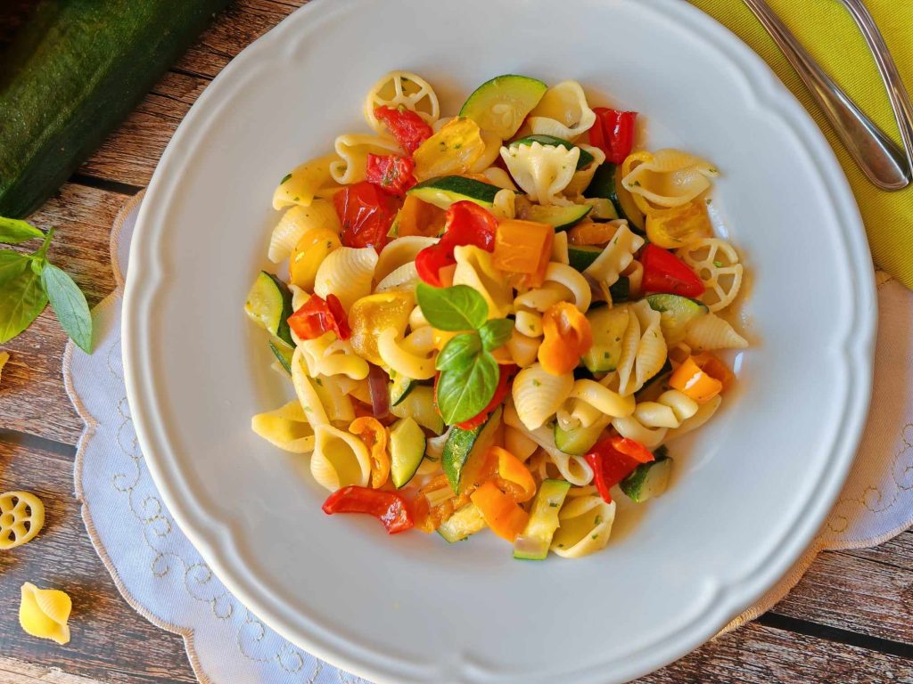 Pasta a la jardinera