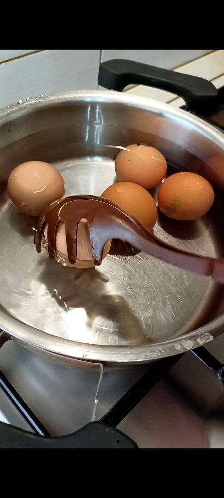 Hervimos los huevos