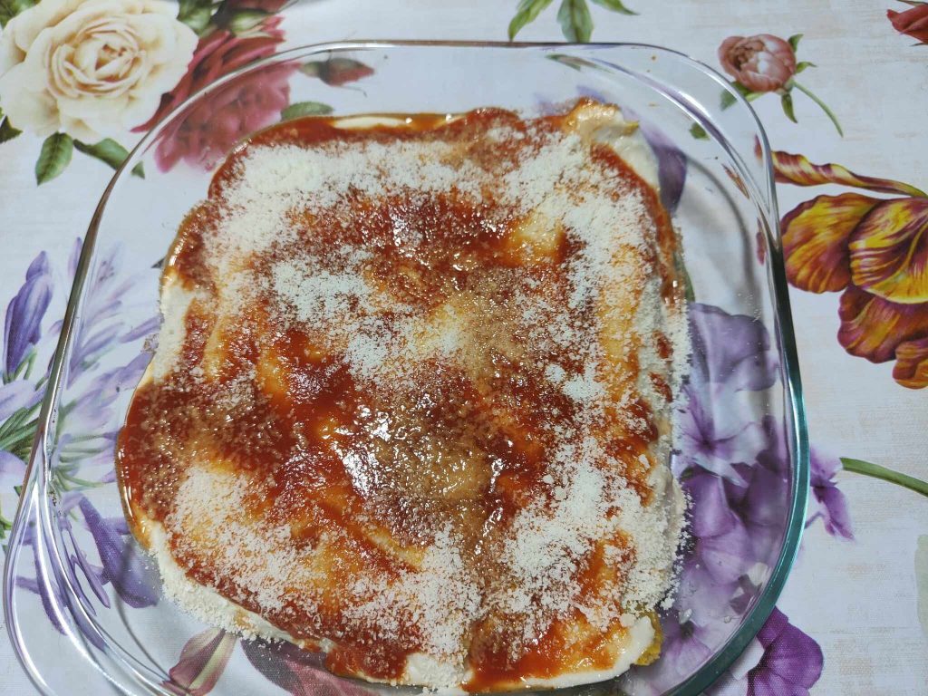 Crepes con ricotta y espinacas