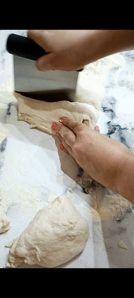 División en bolitas
