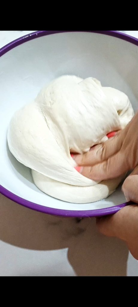 Dobleces de la masa